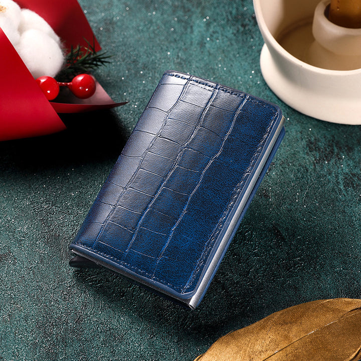Premium Leather Business Card Holder Kalsten