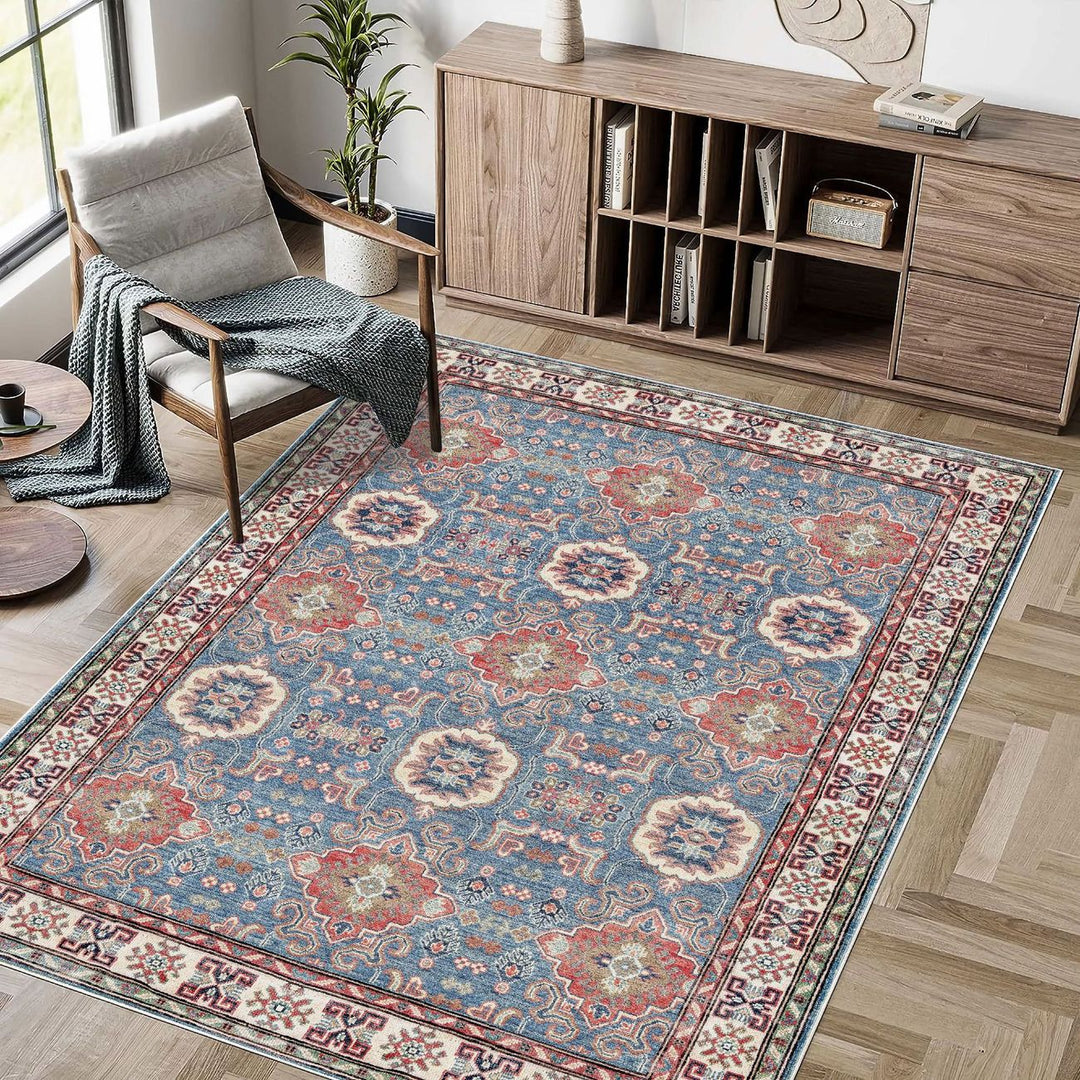 Vintage Persian Pattern Area Rug