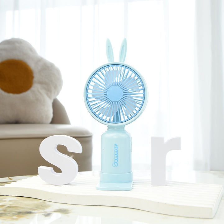 Portable Deer-Themed Handheld Cooling Fan Kalsten