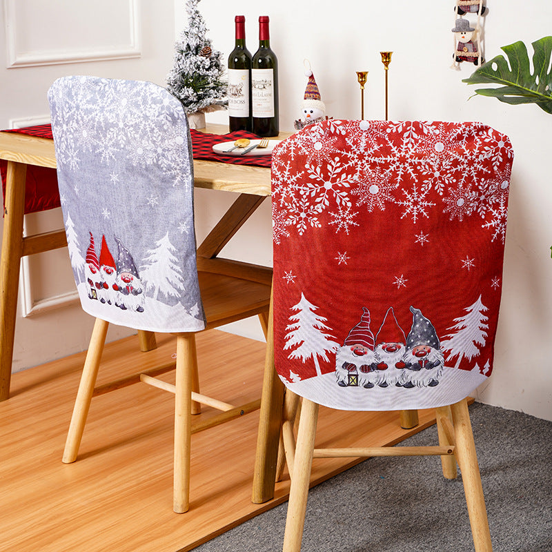 Festive chair covers with Christmas motifs Kalsten