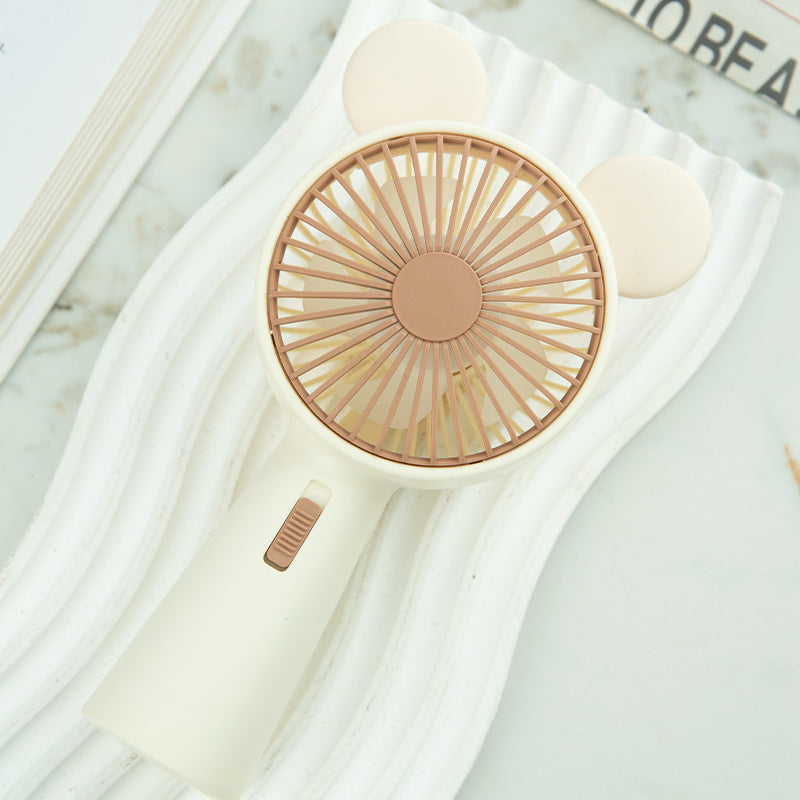 Portable Deer-Themed Handheld Cooling Fan Kalsten