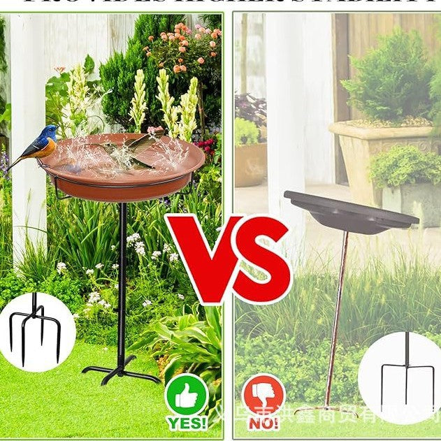 Decorative Outdoor Bird Bath Stand Kalsten