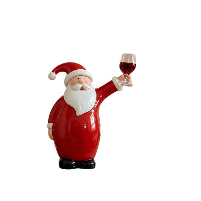 Decorative Santa Claus figure with beer mug Kalsten