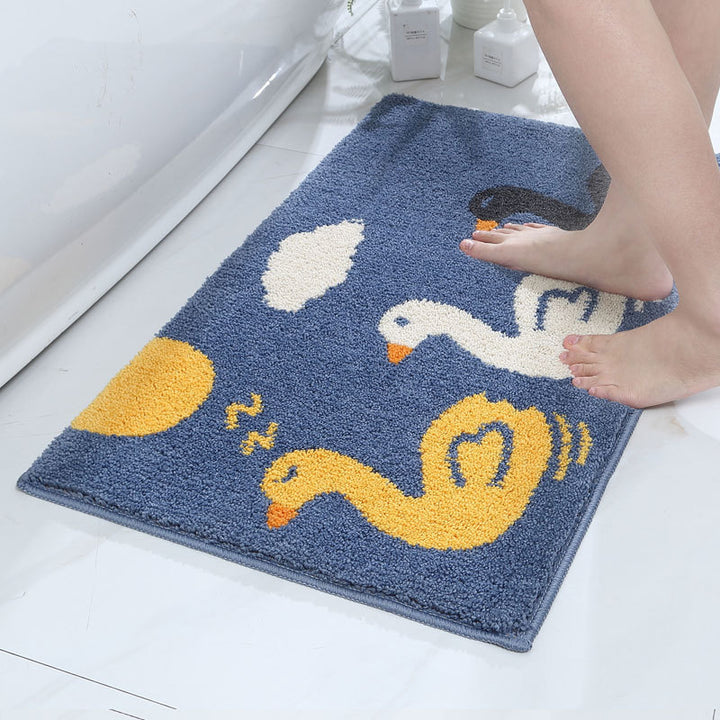 Decorative Plush Bathroom Rug Kalsten