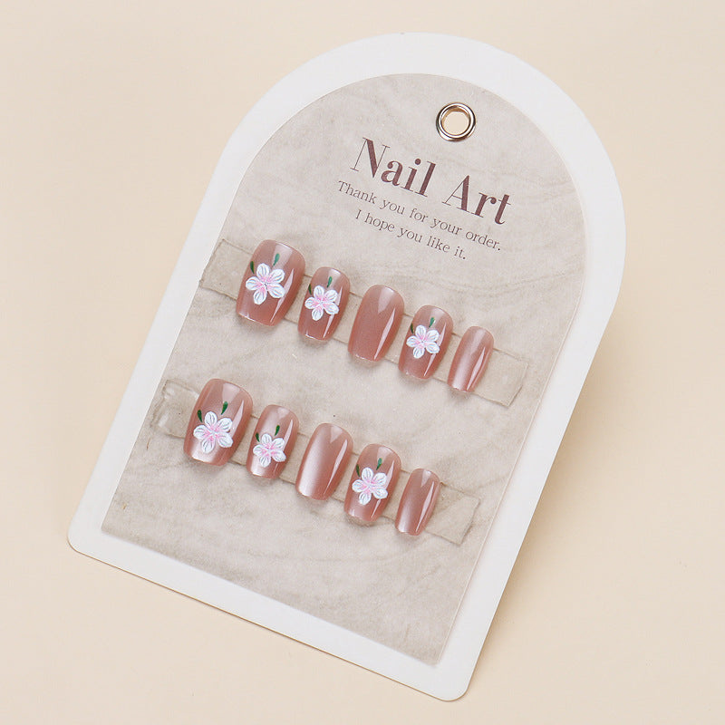 Themed Nail Art Press-On Nails with Cute Character and Bow Designs Kalsten