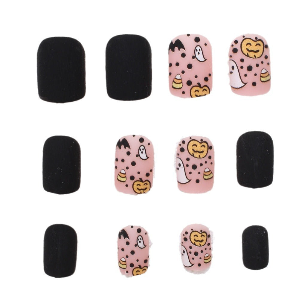 Whimsical Halloween-Themed Press-On Nails Kalsten
