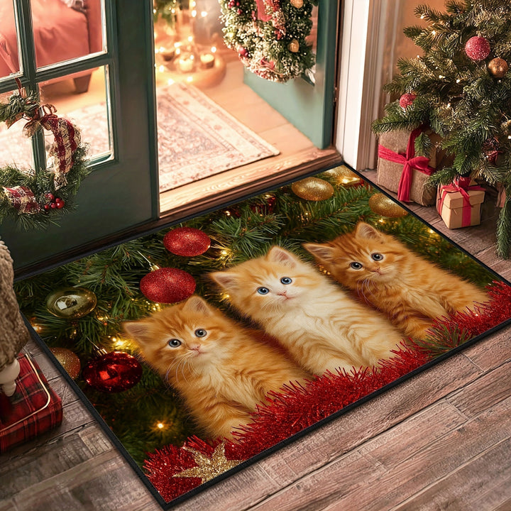 Decorative Cat Themed Area Rug for Home