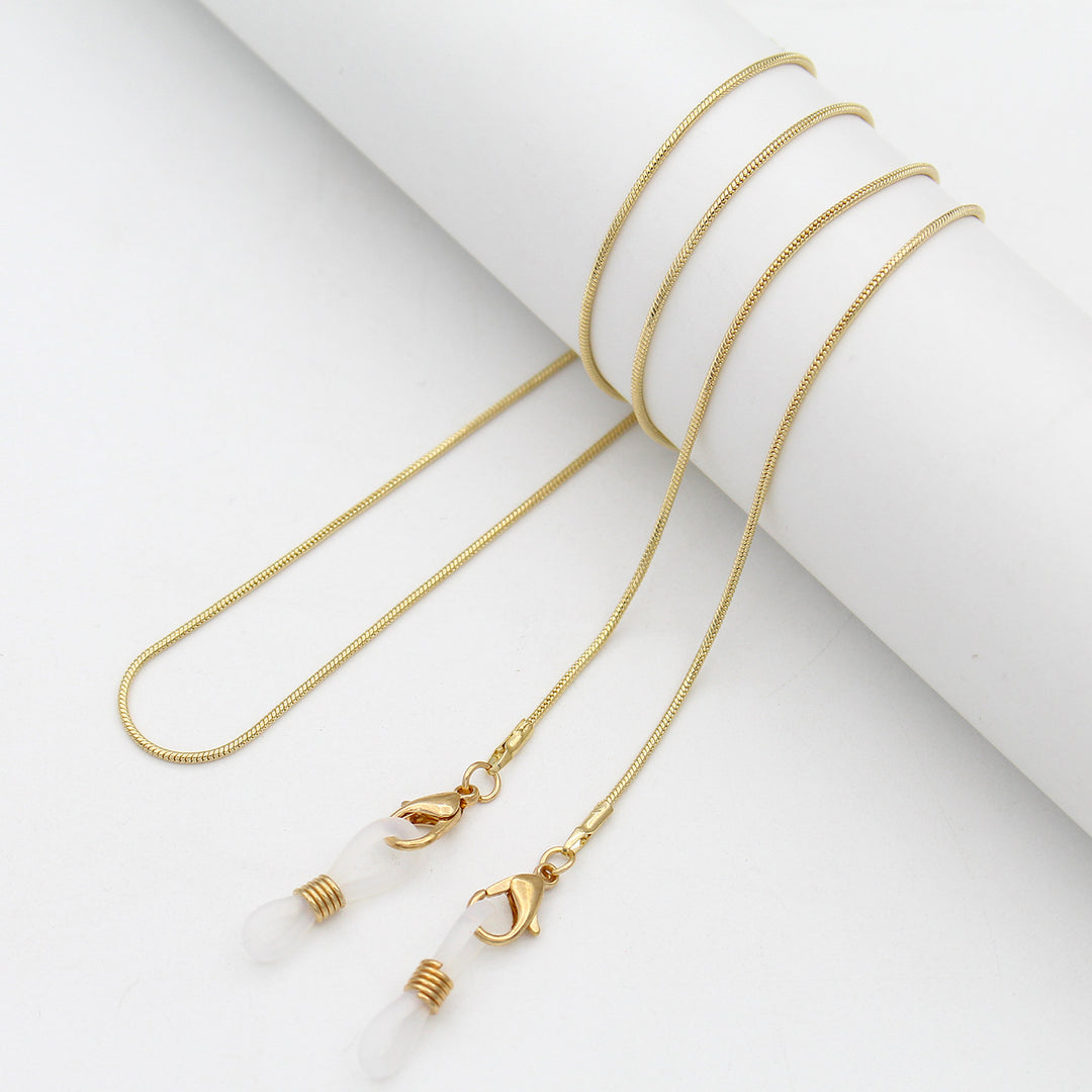 Elegant Crystal-Embellished Eyewear Chain Kalsten 1788159829