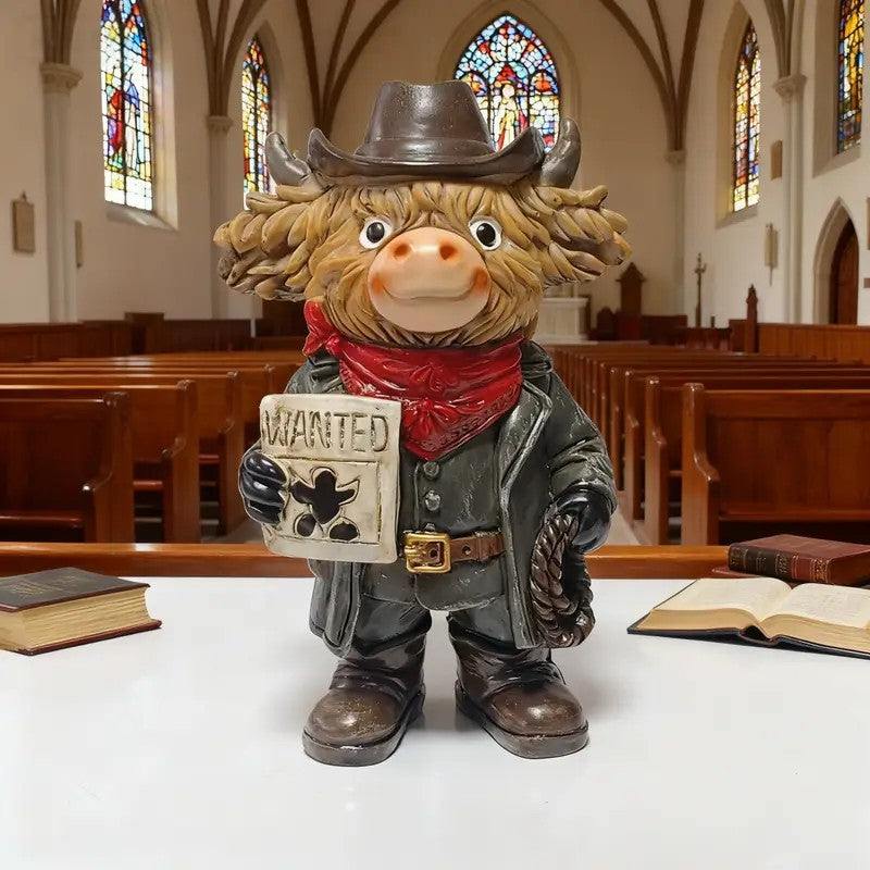 Funny Cowboy Figurine Kalsten