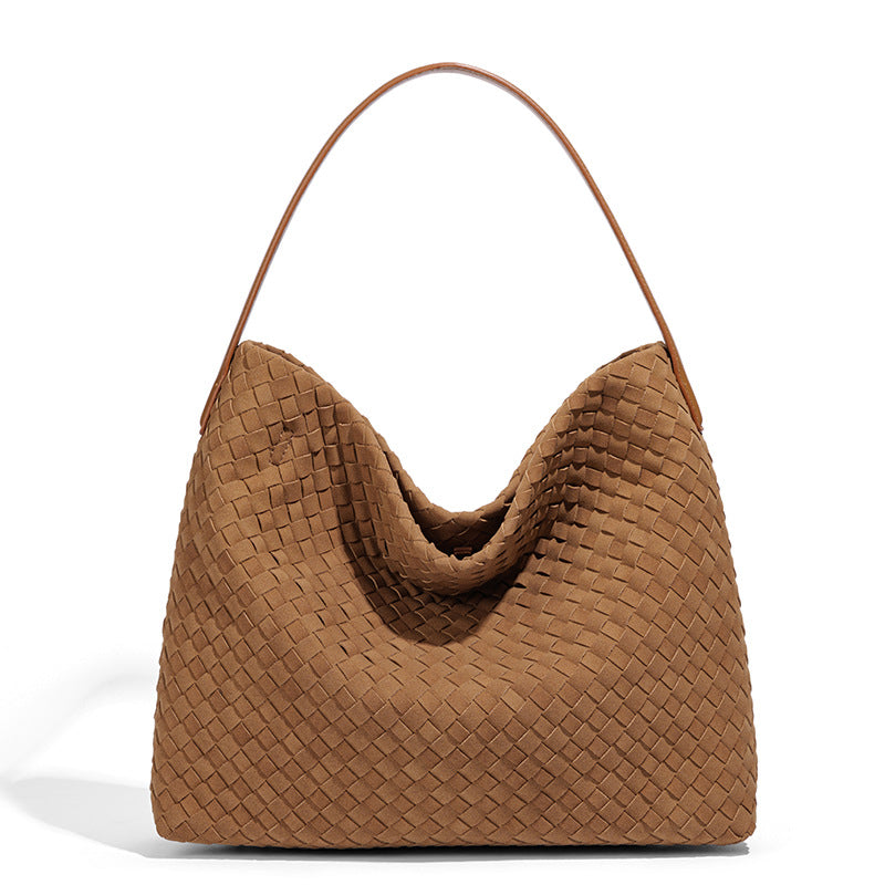 Oversized Woven Hobo Bag Kalsten