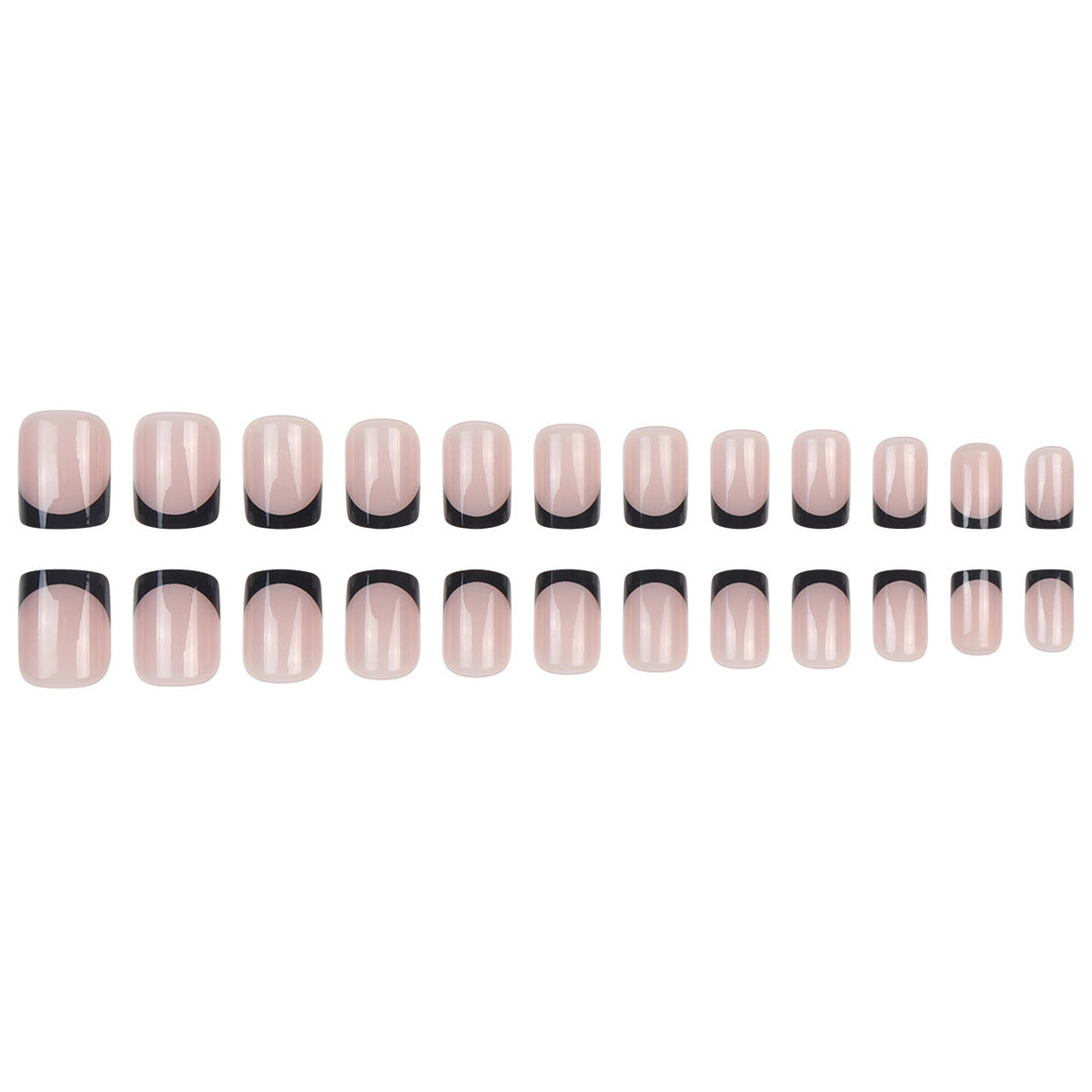Elegant French Tip Nail Enhancements Kalsten