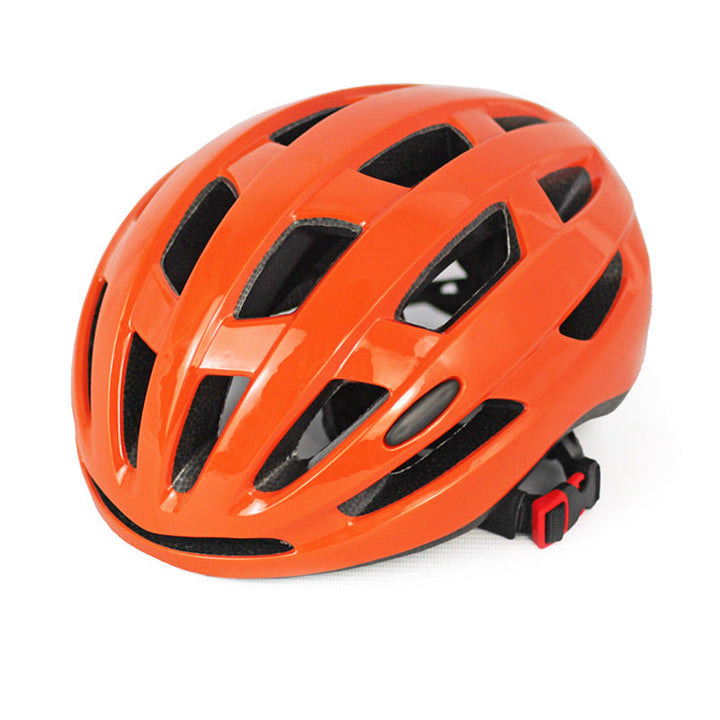 aerodynamic ventilated road cycling helmet with adjustable fit system and impact-absorbing EPS liner Kalsten
