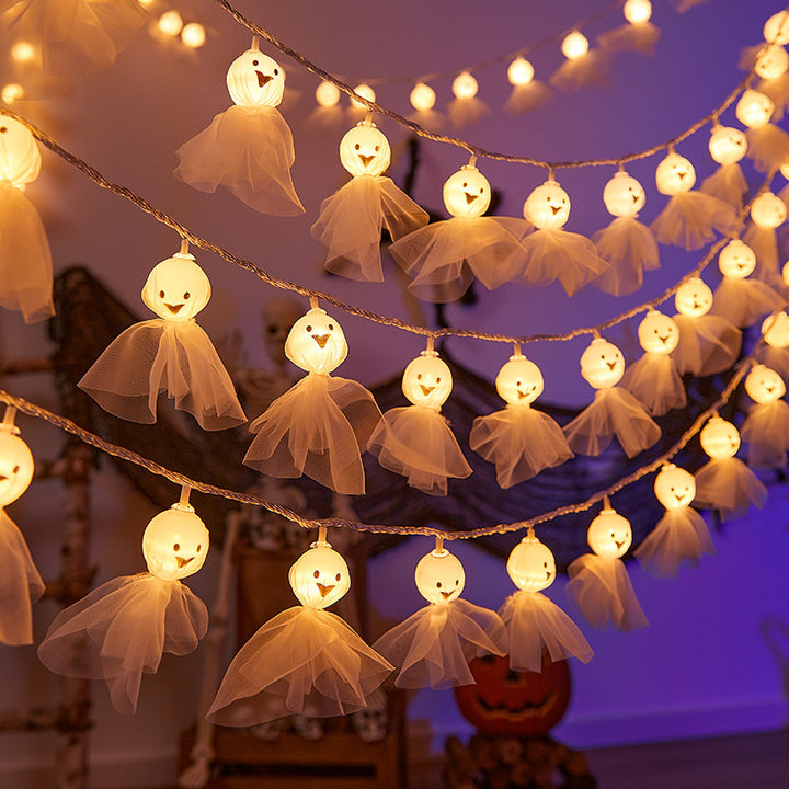 Festive Ghost LED String Lights Kalsten