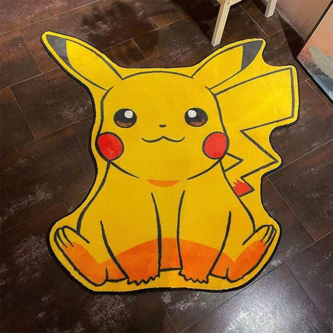 Cartoon Dragon-Themed Area Rug