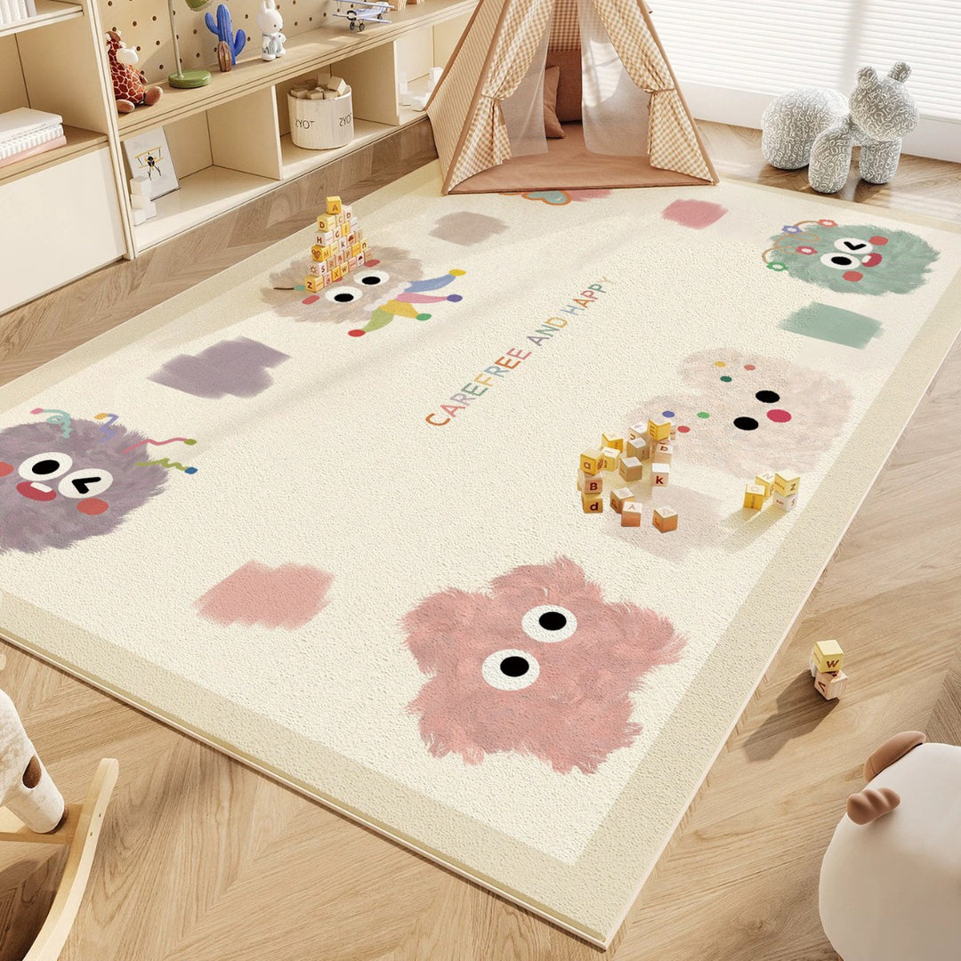 Fun Cartoon Play Area Rug