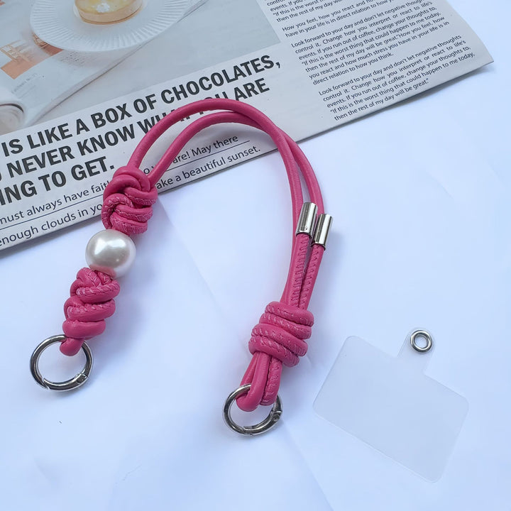 Elegant Knotted Leather Keychain Holder Kalsten