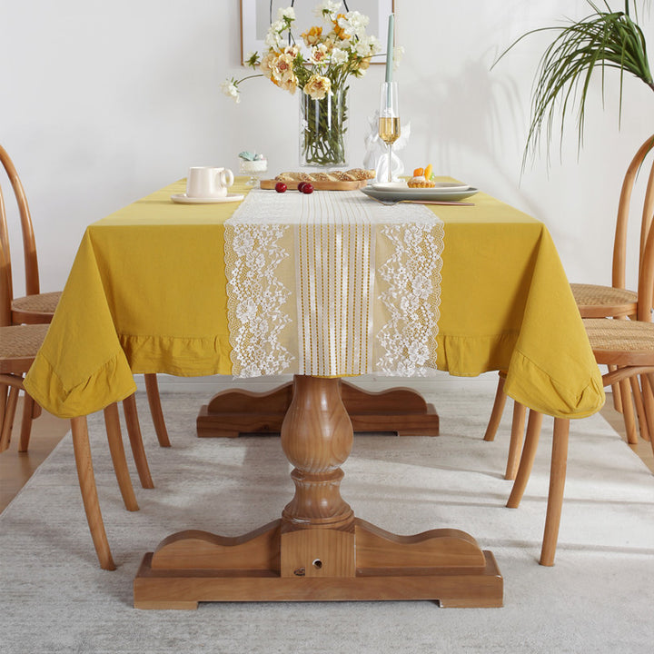 Classic Lace Tablecloth