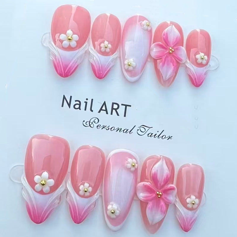 Floral Design Press-On Nail Kit Kalsten