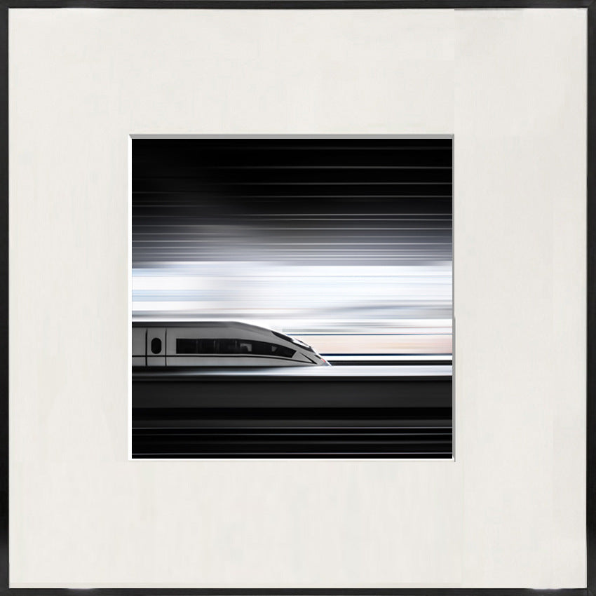 Framed Monochrome Art Print