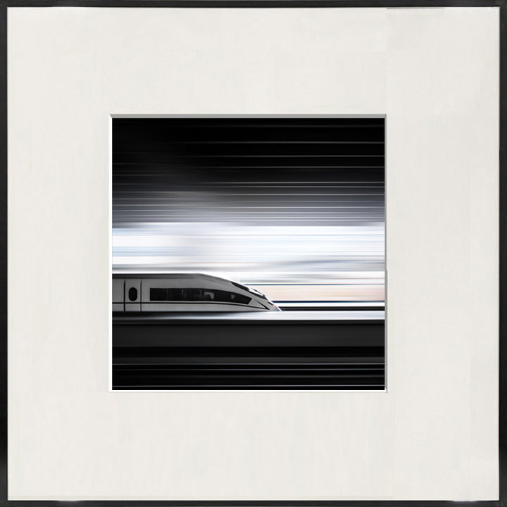 Framed Monochrome Art Print
