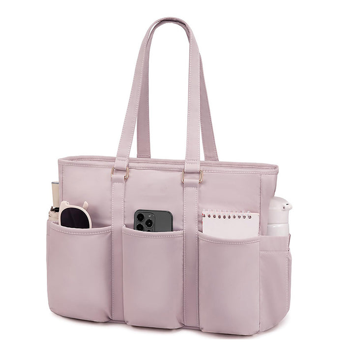 Spacious everyday tote bag with practical outer pockets Kalsten