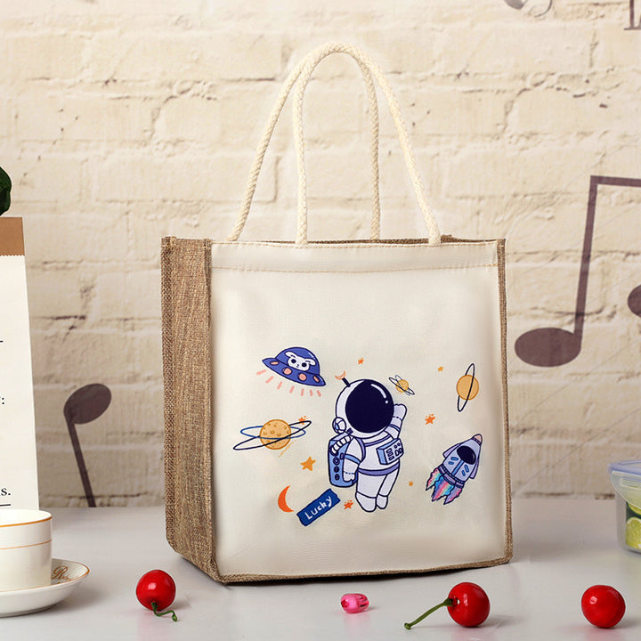 Astronaut-Themed Insulated Lunch Carrier Kalsten