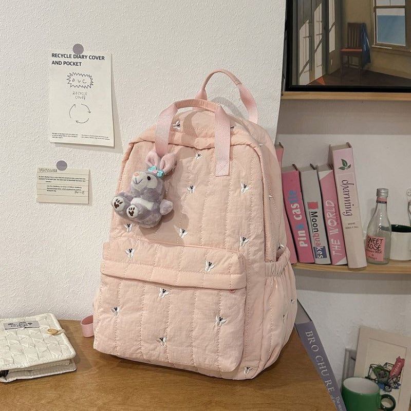Quilted Travel Backpack
