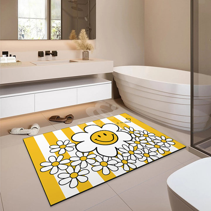 Unisex Decorative Bathroom Mat Kalsten