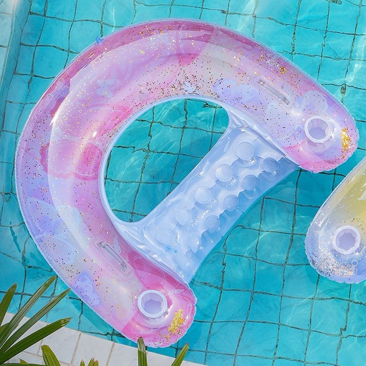 Inflatable Mermaid-Themed Pool Ride Kalsten