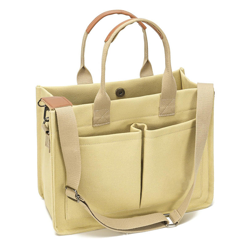 Multifunctional Tote Bag with Sturdy Design and Multiple Compartments Kalsten