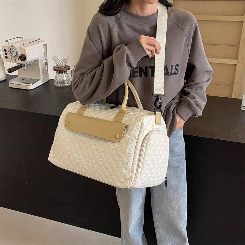 Quilted Travel Duffle Bag Kalsten