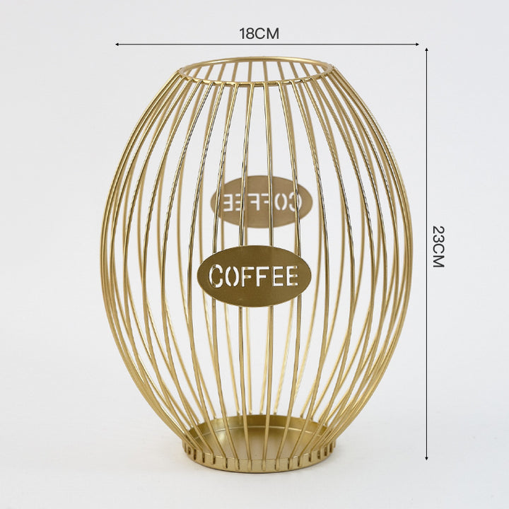 Contemporary Coffee Storage Basket