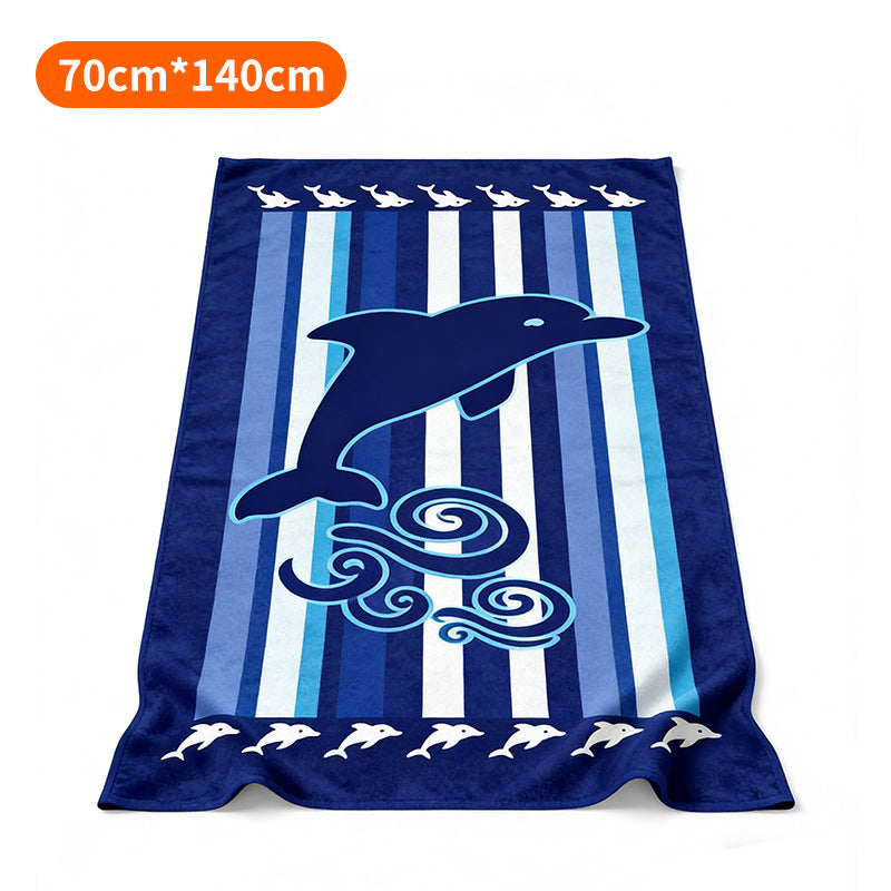 Beach towel with maritime anchor design Kalsten