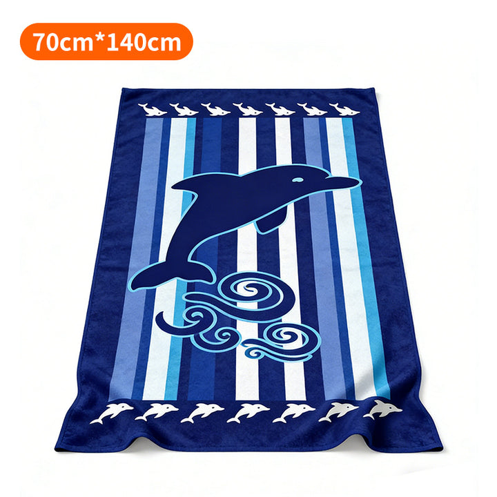 Beach towel with maritime anchor design Kalsten