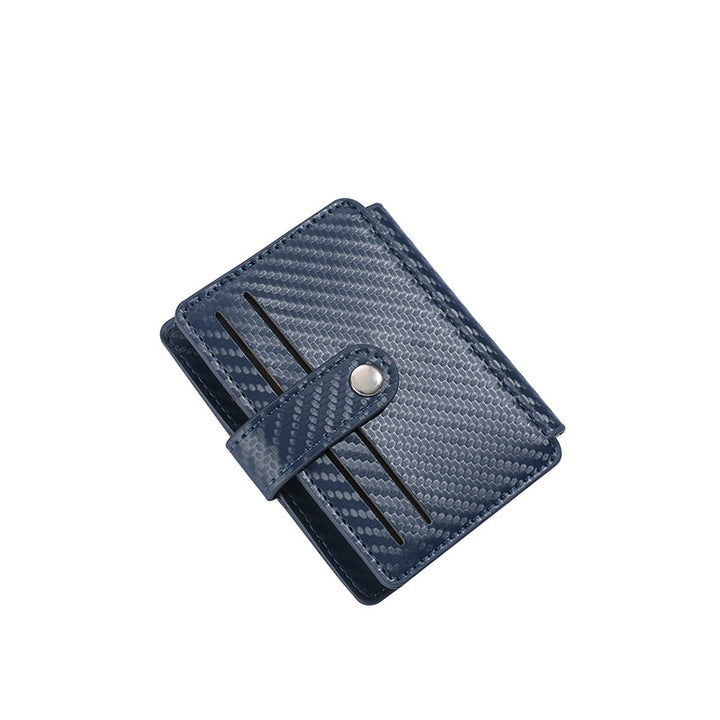 Carbon Fiber Textured Compact Wallet Kalsten