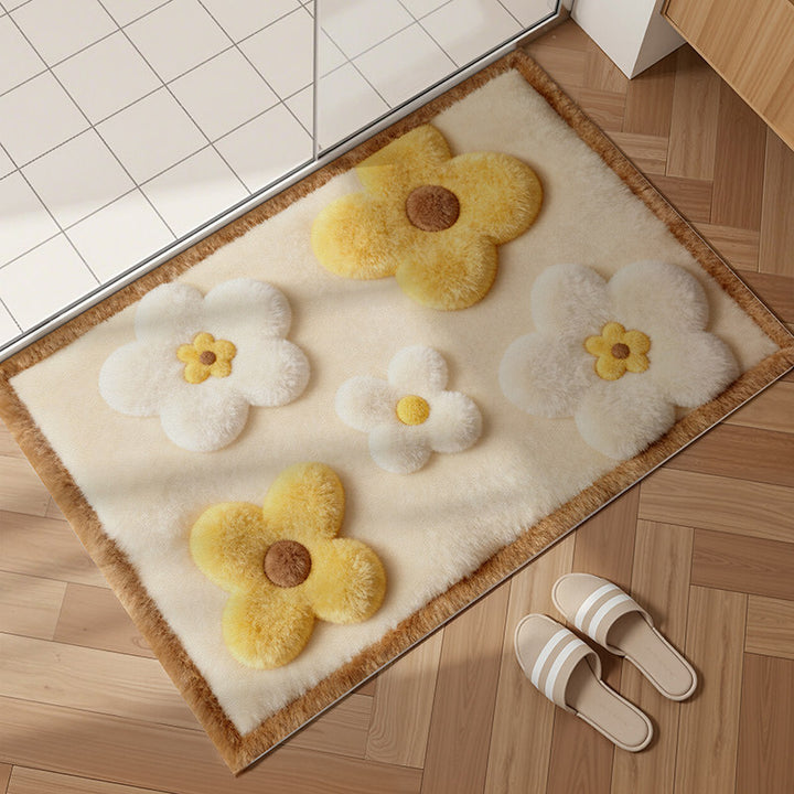 Cute Bear-Themed Non-Slip Bath Mat