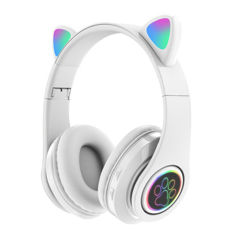 Wireless Over-Ear Headphones with Rgb Light Effects Kalsten