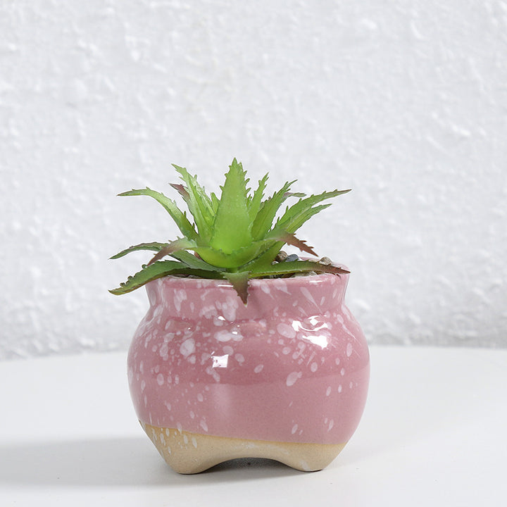 Contemporary Curved Ceramic Vase Kalsten