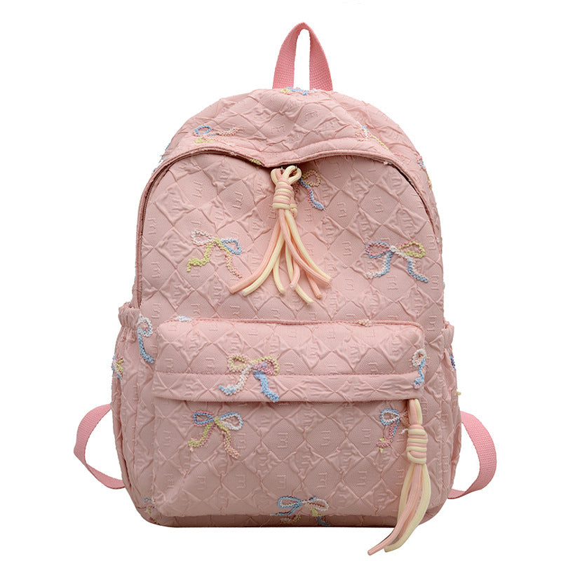Creative Bow Patterned Backpack Kalsten