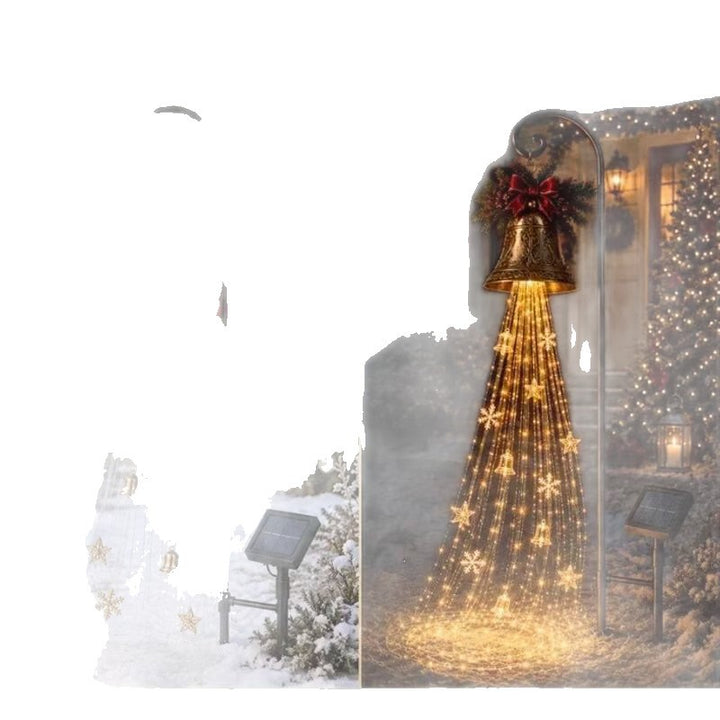 Solar-powered Christmas bell light strand Kalsten