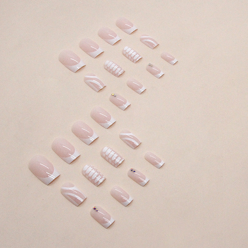 Artistic Press-On Nail Art Set Kalsten