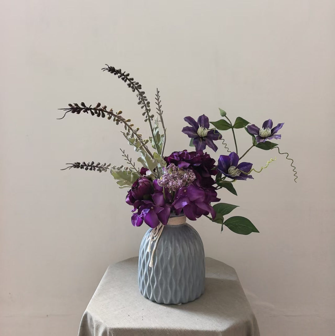 Lifelike Floral Centerpiece Arrangement