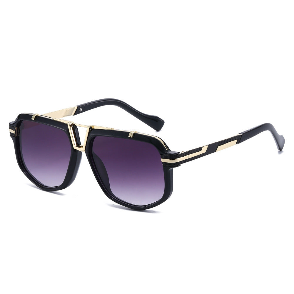 Chic Geometric Square Frame Sunglasses Kalsten