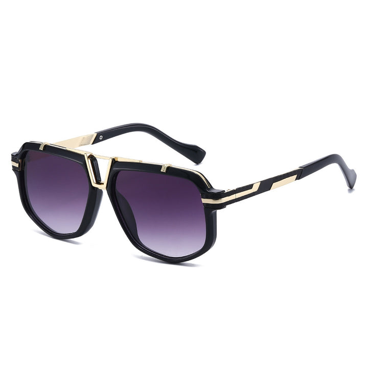 Chic Geometric Square Frame Sunglasses Kalsten