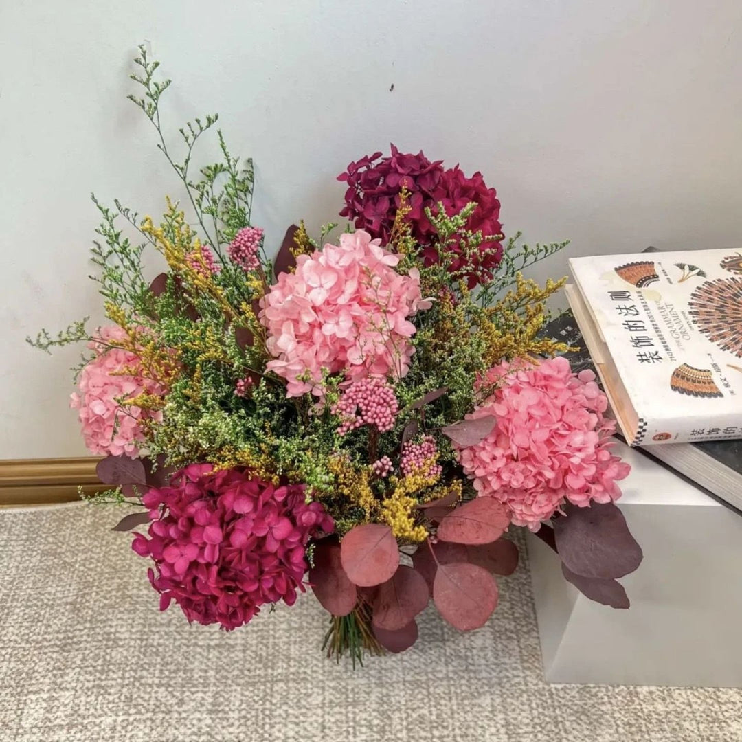 Vibrant Dried Floral Arrangement