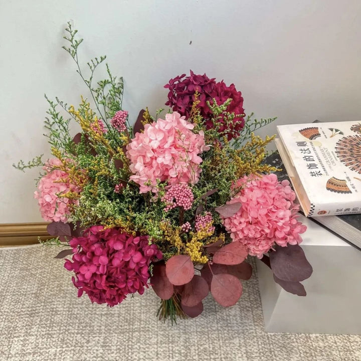 Vibrant Dried Floral Arrangement