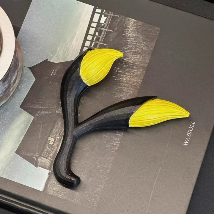 Decorative Wooden Horn Sculpture