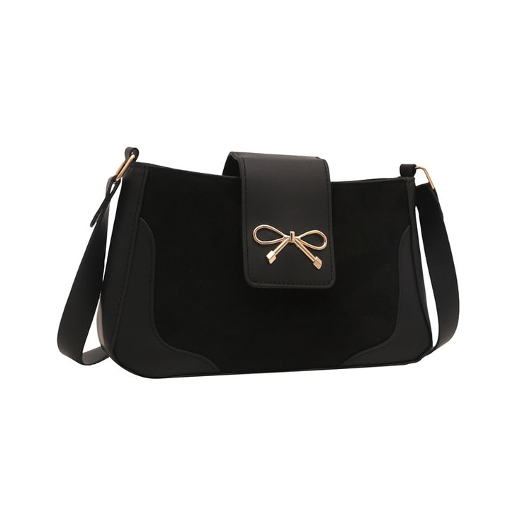 Stylish Faux Suede Handbag Kalsten