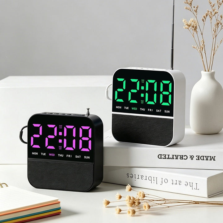 Digital clock radio with temperature display Kalsten
