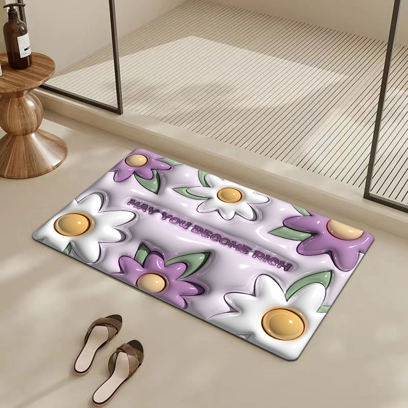 Fun Graphic Bath Mat